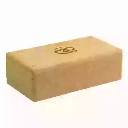 Fitness-Mad Cork Yoga Brick